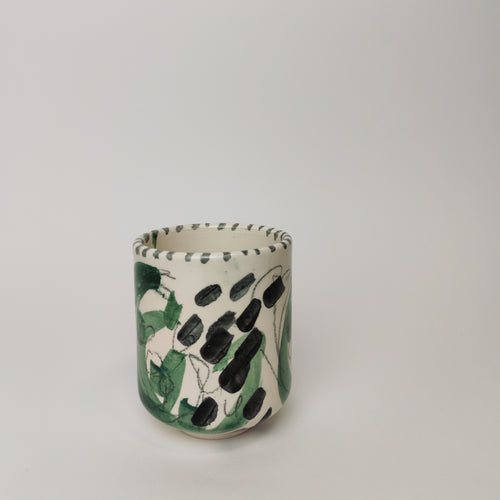 BICCHIERE ACQUA – CORTECCIA AGAPANTHUS VERDE CIPRESSO COPLESSI