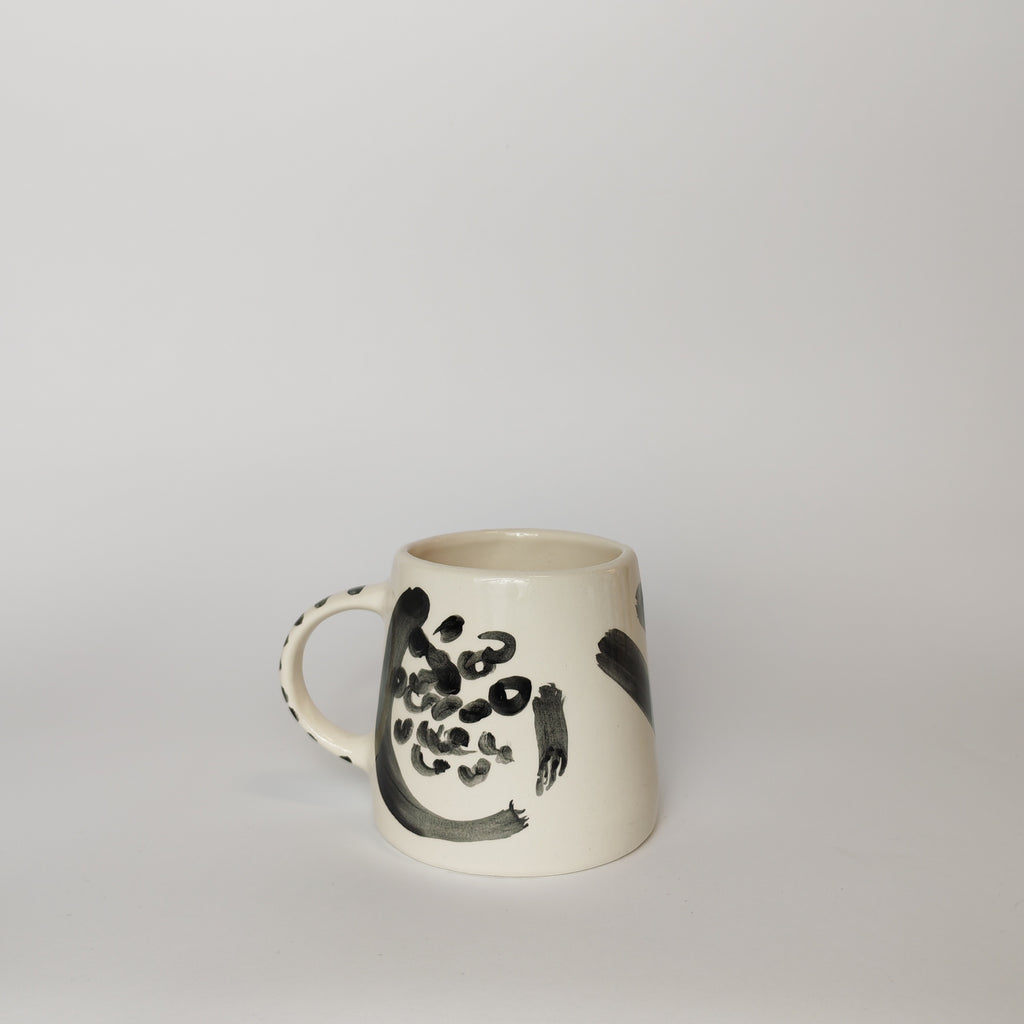 TAZZA SVASATA- AGAPANTHUS NERO
