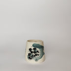 TAZZA SVASATA "Agapantus con virgola grigio - Mentelocale