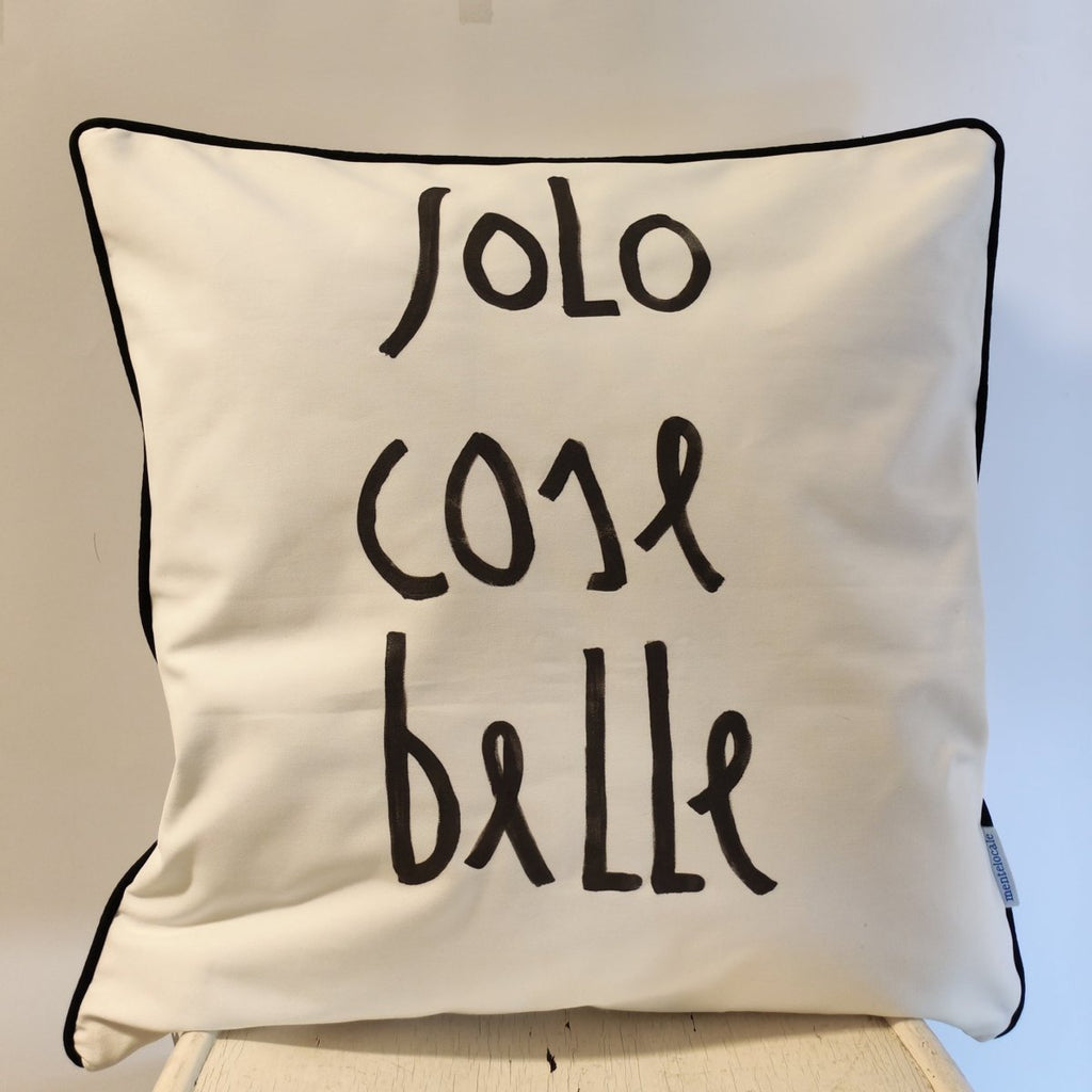 CUSCINO GRANDE SOLO COSE BELLE - Mentelocale