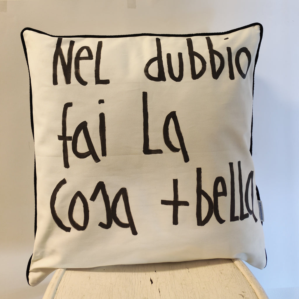 CUSCINO GRANDE NEL DUBBIO FAI LA COSA PIU BELLA