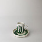 TAZZINA da caffe – CIPRESSO FOGLIE - Mentelocale