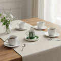 TAZZINA da caffe – CIPRESSO FOGLIE - Mentelocale
