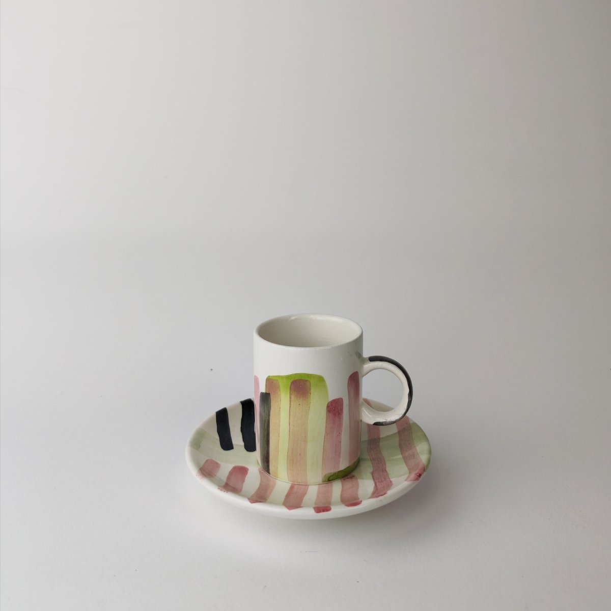 TAZZINA da caffe – TRAMONTO MATTINO ROSA - Mentelocale